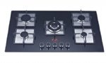 Glass Gas Hob Five Burner 90cm